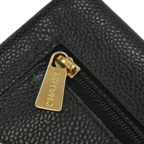 Chanel Black Calfskin Trifold Wallet 195982 - Picture 7 of 7